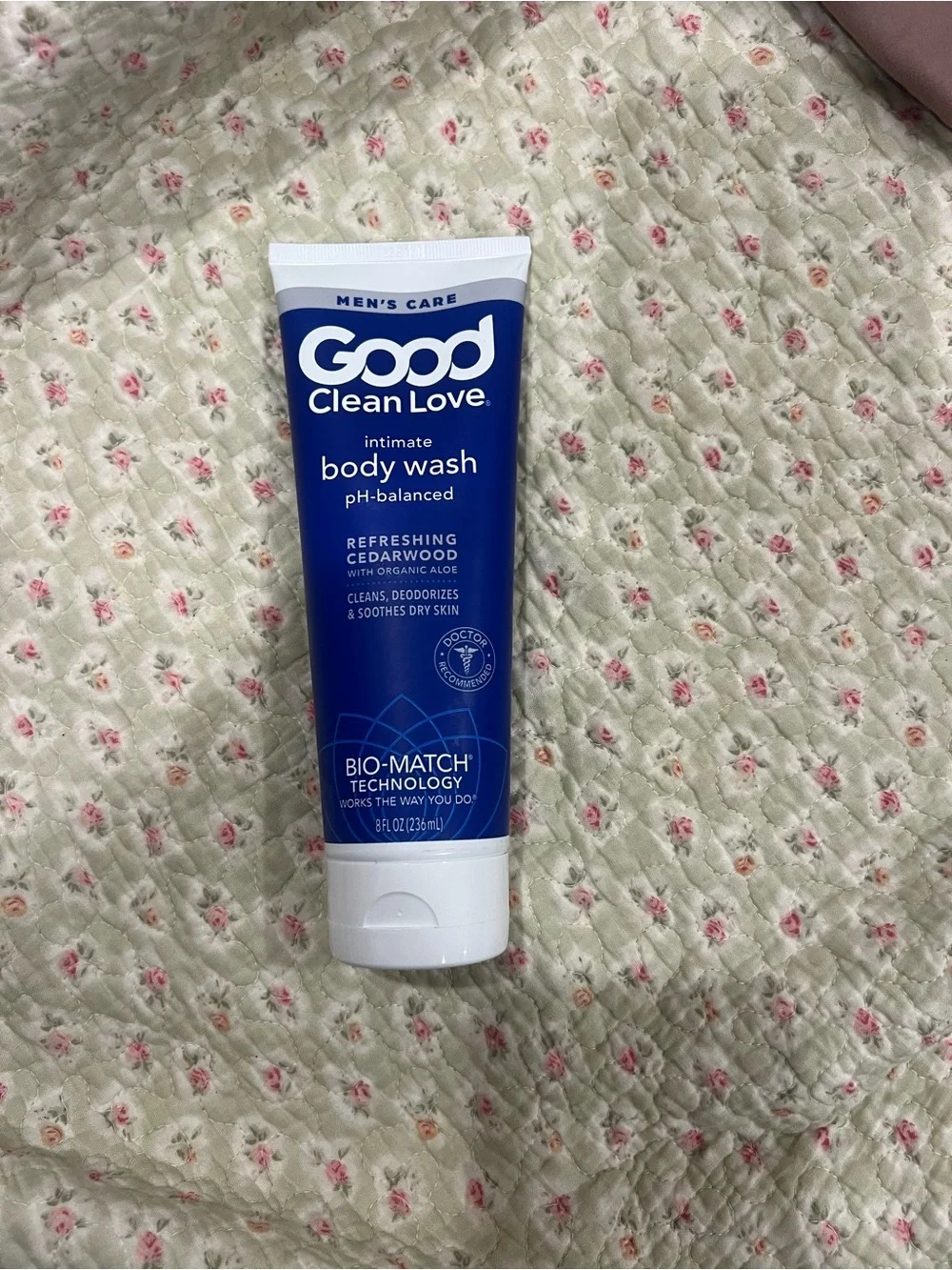 Men’s Care Refreshing Cedarwood Intimate Body Wash - Blue